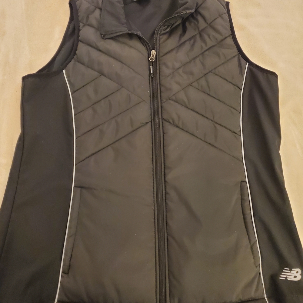 New Balance Black Puffer Vest